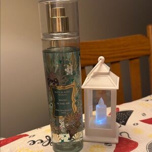 Bath & Body Works Magic in the Air Fragrance Mist - Teal and White